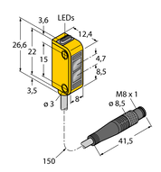 Czujnik fotoelektryczny Q12AB6FF30Q - Turck