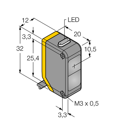 Czujnik fotoelektryczny Q20E - Turck