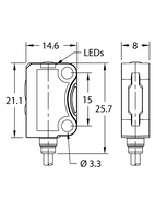 Czujnik fotoelektryczny VS8EAPR - Turck