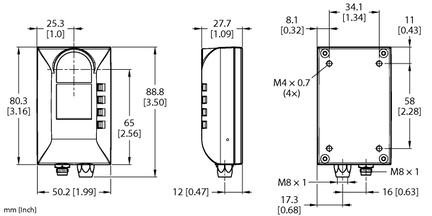 Czujnik fotoelektryczny ZMX-3DE2500HF-Q7 - Turck