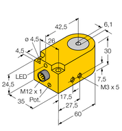 Czujnik indukcyjny BI6R-W30-DAP6X-H1141 - Turck