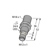 Czujnik indukcyjny BI5U-M18-AP6X-H1141 - Turck