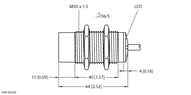 Czujnik indukcyjny NI30U-M30-AN6X - Turck