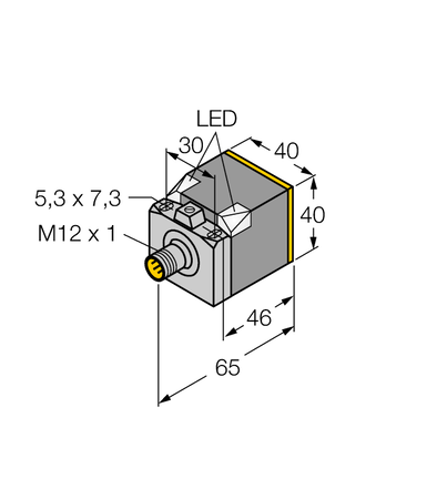Czujnik indukcyjny BI15-CK40-AD4X-H1141 - Turck