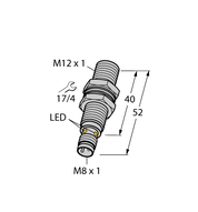Czujnik indukcyjny BI4U-M12-AP6X-V1131 - Turck