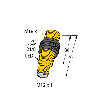 Czujnik indukcyjny BI5U-S18-AN6X-H1141 - Turck