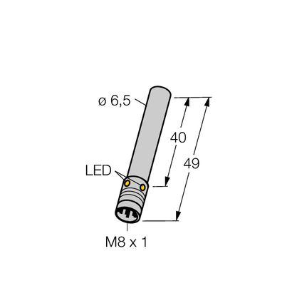 Czujnik indukcyjny BI2U-EH6.5-AP6X-V1131 - Turck