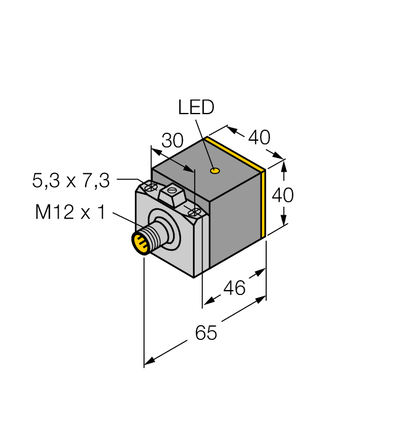 Czujnik indukcyjny NI20-CK40-Y1X-H1141 - Turck