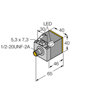 Czujnik indukcyjny BI15U-CK40-ADZ30X2-B3131 - Turck