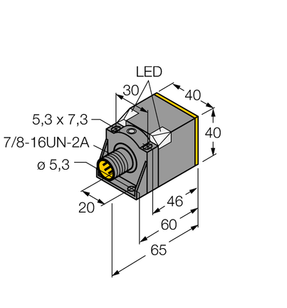 Czujnik indukcyjny NI35U-CK40-ADZ30X2-B1131 - Turck