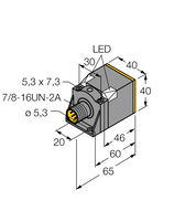 Czujnik indukcyjny NI35U-CK40-ADZ30X2-B1131 - Turck