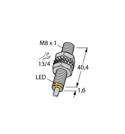 Czujnik indukcyjny BI2U-EG08-AP6X - Turck