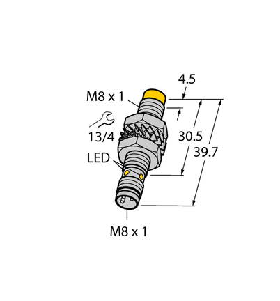 Czujnik indukcyjny NI5-M08-AP6X-V1131 - Turck