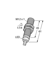 Czujnik indukcyjny BI2-M12-AP6X/S120 - Turck