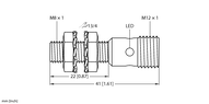 Czujnik indukcyjny BI2-EG08K-AP6X-H1341 - Turck