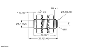 Czujnik indukcyjny NI3-EG08K-AP6X - Turck