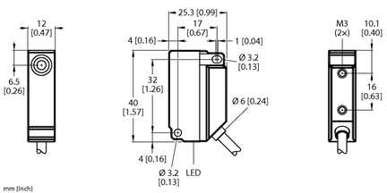 Czujnik indukcyjny BI5U-Q12-AN6X2 - Turck