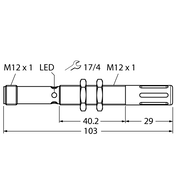 Czujnik temperatury i wilgotności M12FTH3Q - Turck