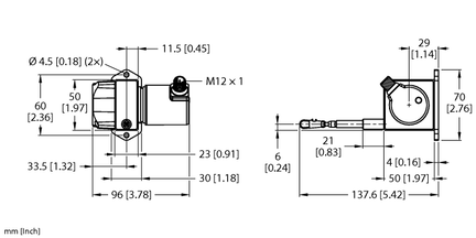 Element DWE-500-70-101-9D38B-H1151 - Turck