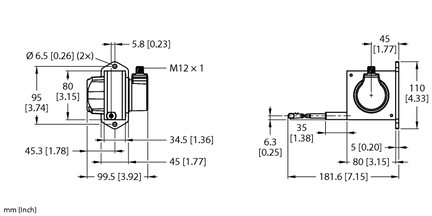 Element DWE-5000-155-10-2B2000-H1181 - Turck