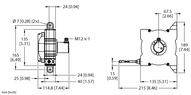 Element DWE-8000-135-116-8B-H1151 - Turck