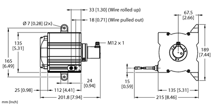 Element DWE-10000-135-116-8B-H1151 - Turck