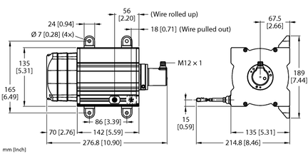Element DWE-30000-135-116-7A-H1151 - Turck