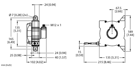 Element DWE-8000-135-10-2B2000-H1181 - Turck