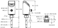 Czujnik przepływu FS100-300L-66-2LI-H1141 - Turck