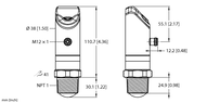 Czujnik radarowy LRS510-10-57-2UPN8-H1141 - Turck