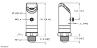 Czujnik radarowy LRS510-10-34-2UPN8-H1141 - Turck