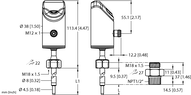 Czujnik temperatury TS700-L016-16-2UPN8-H1141 - Turck