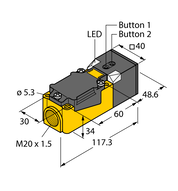 Czujnik ultradźwiękowy RU200-CP40-LIU2P8X2T/S968 - Turck