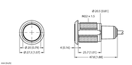 Czujnik weryfikacji pobrania Pick-to-Light S22AMTSRGB7 - Turck