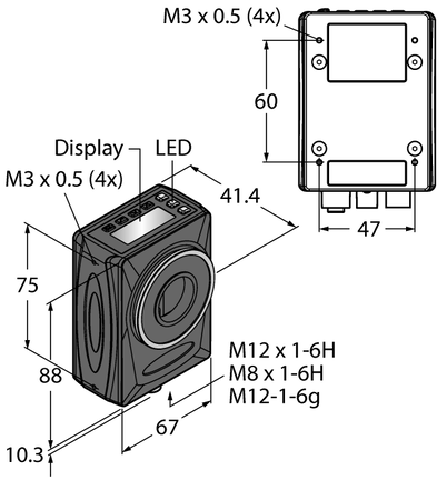 Kamera inteligentna VE202G1B - Turck
