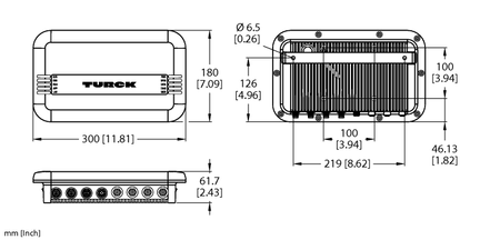 Czytnik UHF TN-UHF-Q180L300-EU-CDS - Turck