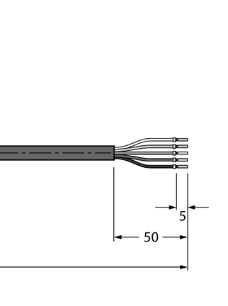 Kabel zasilający PUR RSM52-2M - Turck