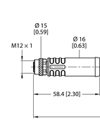 Kabel zasilający M12 RKP44PLA-2/TXL - Turck