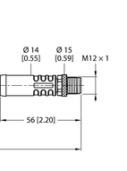 Kabel zasilający M12 RKP44PTA-2-RSP44PTA/TXL - Turck