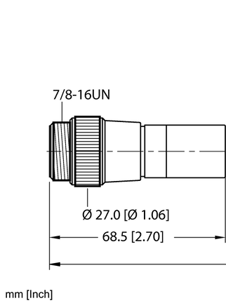 Kabel zasilania RSM RKM 44P-2M - Turck