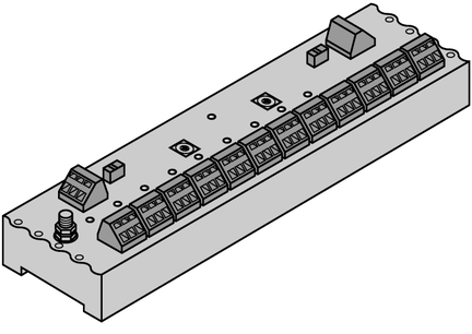 Koncentrator IP20, 12-kanałowy JRBS-40SC-12C/EX - Turck