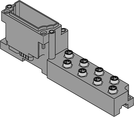 Moduł bazowy BL67 BL67-B-8M8 - Turck