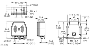 Łącznik indukcyjny NICS-Q86-ETH-HK1141 - Turck