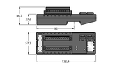 Moduł Ethernet kompaktowy wieloprotokołowy I/O w IP20 FEN20-16DXP - Turck
