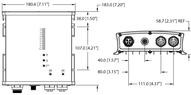 Moduł inteligentnego zasilacza o stopniu ochrony IP67 PSU67-3P-1MP-2M5-24200-F - Turck