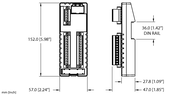 Hub I/O do podłączania sygnałów cyfrowych do urządzenia nadrzędnego (master) IO-Link FIL20-16DXP - Turck