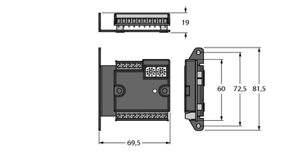 Moduł DeviceNet FDN20-S0404G-0220 - Turck