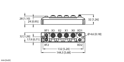 Moduł kompaktowy RFID dla EtherCAT TBEC-S2-4RFID - Turck