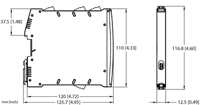 Zabezpieczenie szafy IMX12-CCM05-MTI-1I2T-HC/L - Turck