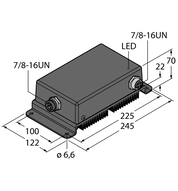 Moduł zasilacza kompaktowy w IP67 PSU67-11-2480/M - Turck